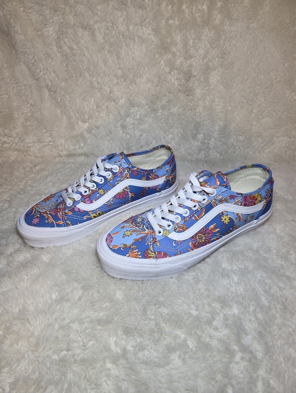 Vans x Liberty Fabrics Old Skool Tapered Floral Patchwork - Women's 8.5 NWOT - Picture 8 of 9
